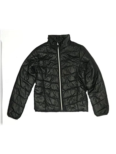 Pre-owned H&m Kids' Snow Jacket In Black