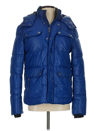 Pre-owned H&m Snow Jacket In Blue