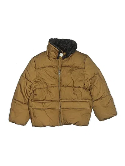 Pre-owned H&m Kids' Snow Jacket In Gold