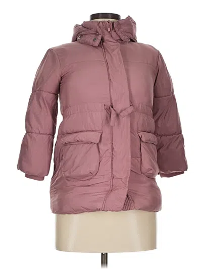 Pre-owned H&m Snow Jacket In Pink