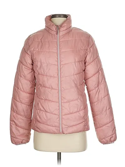 Pre-owned H&m Snow Jacket In Pink