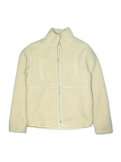 Pre-owned H&m Kids' Snow Jacket In White