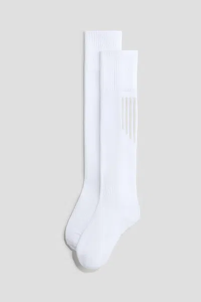 H&m Kids' Soccer Socks In White