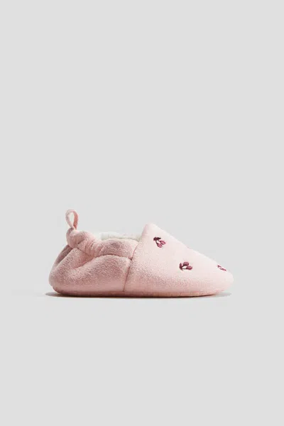 H&m Kids' Soft Slippers In Pink