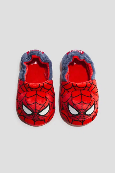 H&m Soft Slippers In Red