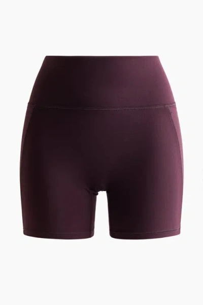 H&m Softmove Pocket Cycling Shorts In Purple