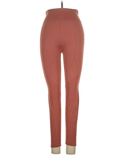 Pre-owned H&m Sport Active Pants In Brown