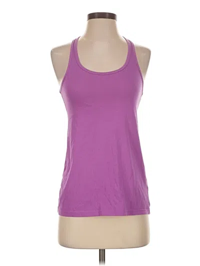 Pre-owned H&m Sport Active Tank Top In Purple