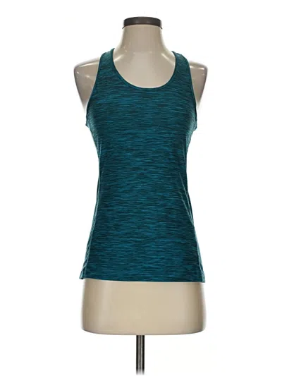 Pre-owned H&m Sport Active Tank Top In Teal