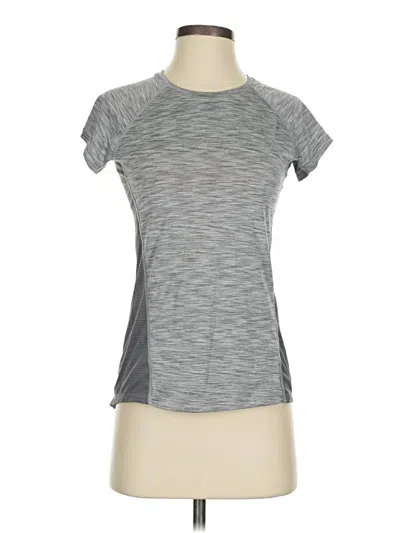 Pre-owned H&m Sport Active T-shirt In Gray