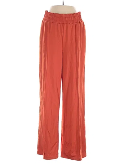 Pre-owned H&m Sport Casual Pants In Orange