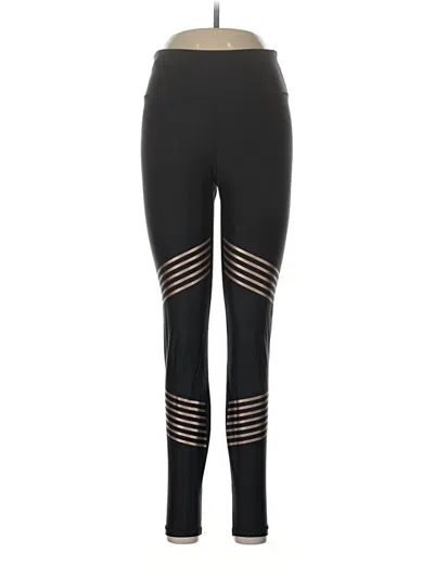 Pre-owned H&m Sport Leggings In Black