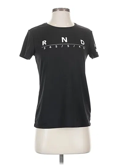 Pre-owned H&m Sport Short Sleeve T-shirt In Black