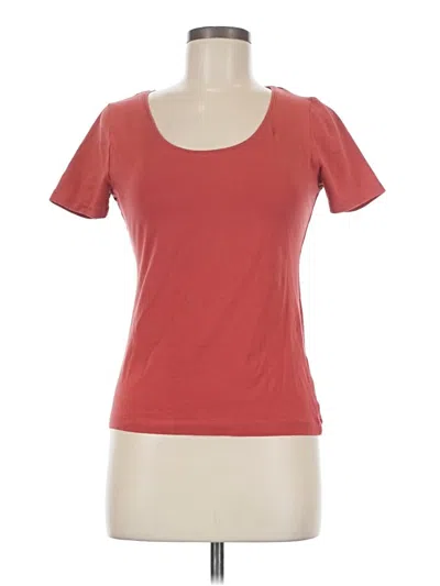 Pre-owned H&m Sport Short Sleeve T-shirt In Red