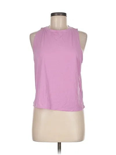 Pre-owned H&m Sport Sleeveless T-shirt In Pink