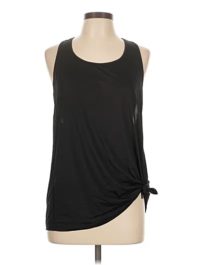 Pre-owned H&m Sport Sleeveless T-shirt In Black