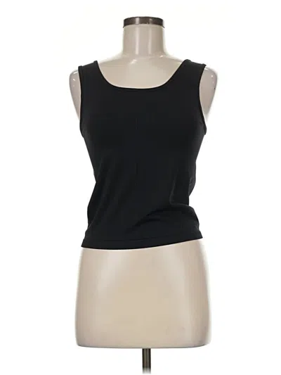 Pre-owned H&m Sport Sleeveless T-shirt In Black