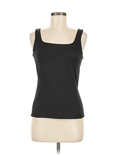 Pre-owned H&m Sport Tank Top Black Strapless Neckline Tops