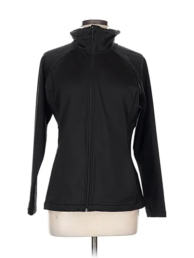 Pre-owned H&m Sport Track Jacket In Black