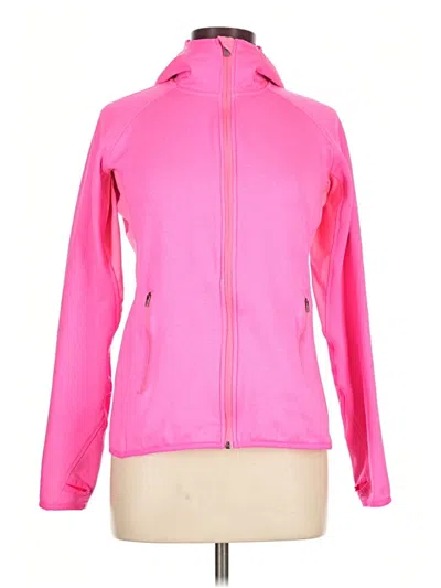 Pre-owned H&m Sport Track Jacket In Pink