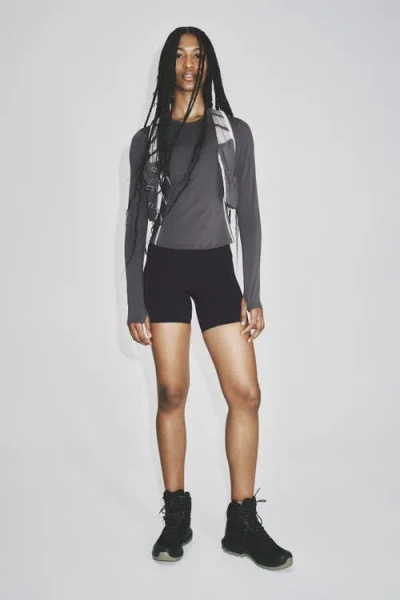 H&m Sports Bike Shorts With Sculptmove In Black