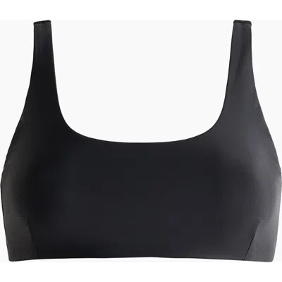 H&m Sports Bikini Top With Lycra® Xtra Life In Brown