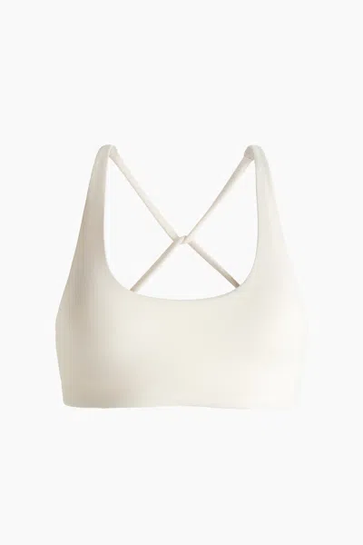 H&m Sports Bra With Softmove In White