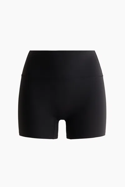 H&m Sports Hot Pants With Sculptmove In Black