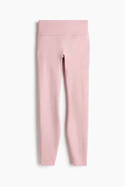 H&m Sports Leggings With Softmove In Pink