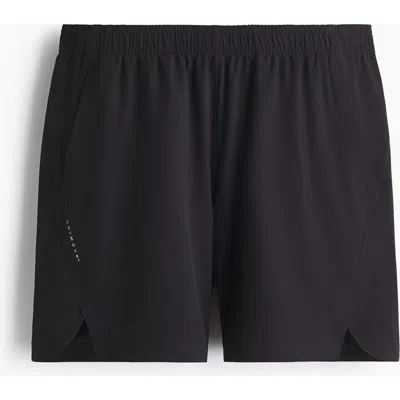 H&m Sports Shorts With Drymove In Black