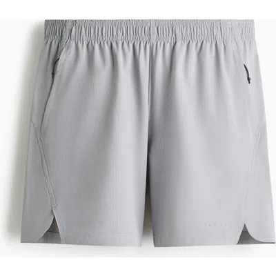 H&m Sports Shorts With Drymove In Gray