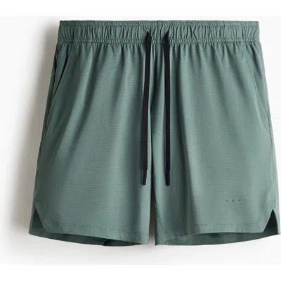 H&m Sports Shorts With Drymove In Green
