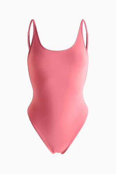 H&m Sports Swimsuit With Lycra Xtra Life In Pink