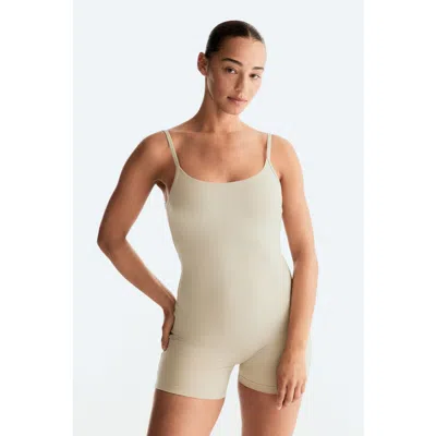 H&m Sports Unitard With Softmove In Gray