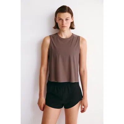 H&m Sports Vest Top With Coolmove In Smoke