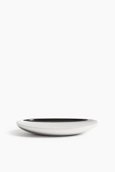 H&m Stainless Steel Trinket Dish In Silver