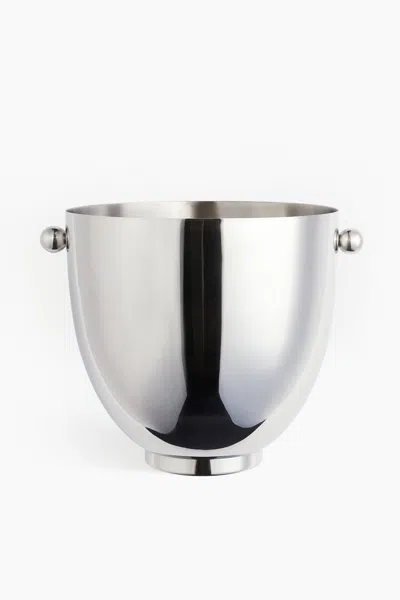 H&m Stainless Steel Wine Chiller In Silver