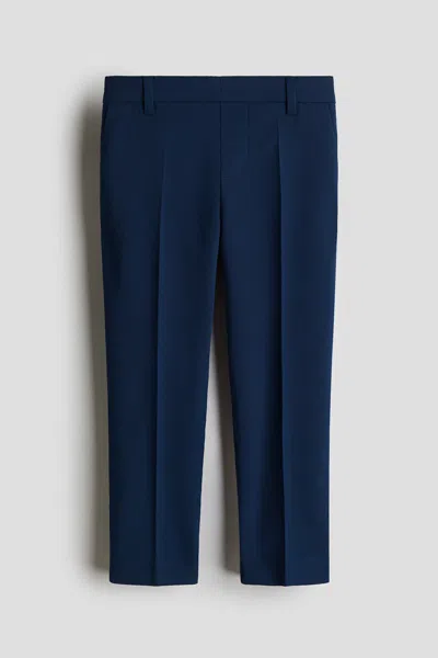 H&m Kids' Straight Leg Pants In Blue