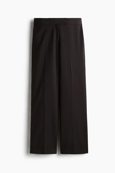 H&m Straight-leg Pants In Blue