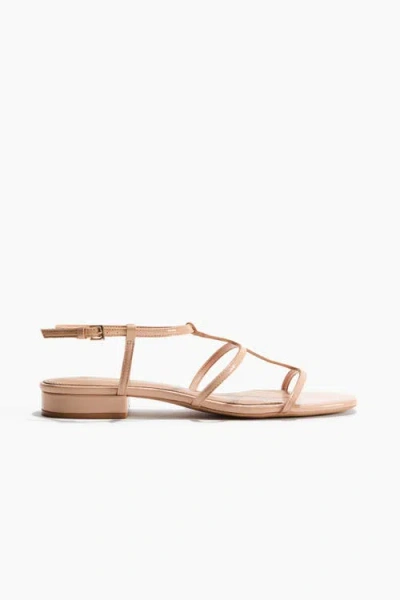 H&m Strappy Sandals In Neutral