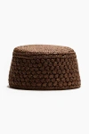 H&m Straw Hat In Brown
