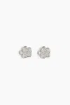 H&m Stud Earrings In Silver-colored