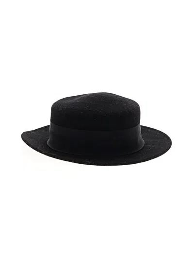 Pre-owned H&m Sun Hat In Black