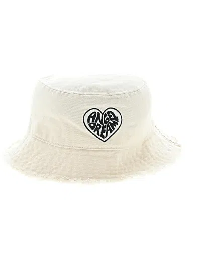 Pre-owned H&m Sun Hat In Ivory