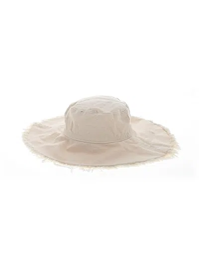 Pre-owned H&m Sun Hat In Ivory