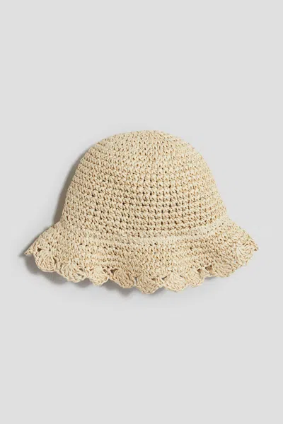 H&m Kids' Sun Hat In Neutral