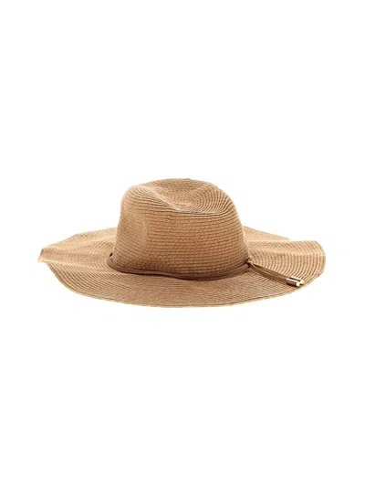 Pre-owned H&m Sun Hat In Tan