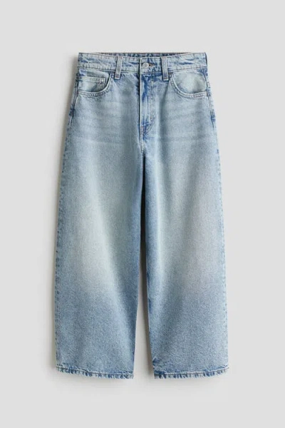 H&m Kids'  Super Baggy Jeans In Blue