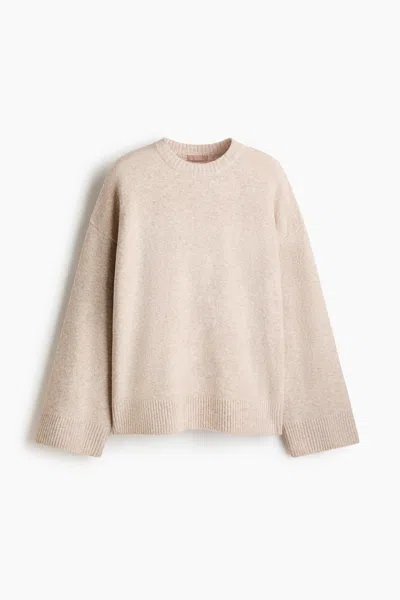 H&m Sweater In Neutral