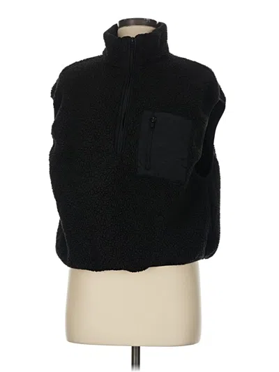 Pre-owned H&m Sweater Vest In Black